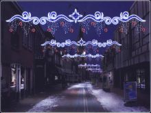 ışıklı cadde led hortum