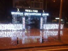 yılbaşı mağaza aydınlatma