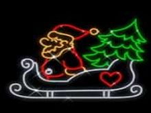 ışıklı noel baba