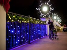 köprü led perde süsleme