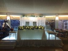 nikah masası arkası ışıklandırma