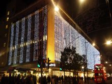 Dış cephe led süsleme